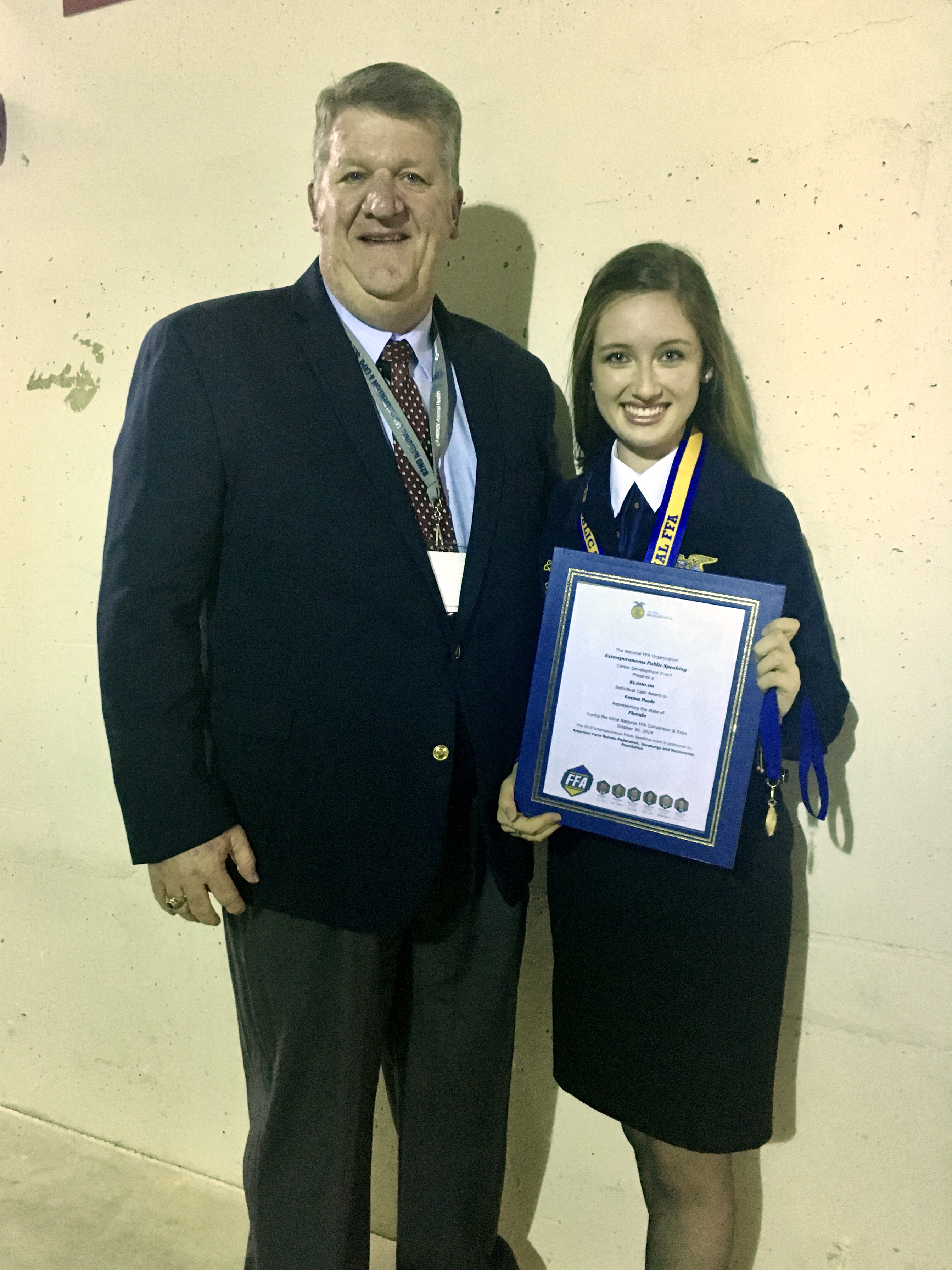 Florida Ffa Member Claims National Extemporaneous Speaking Title